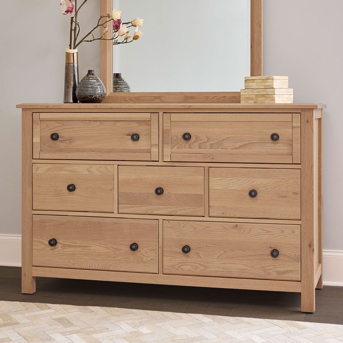 Picture of Clear Oak Dresser