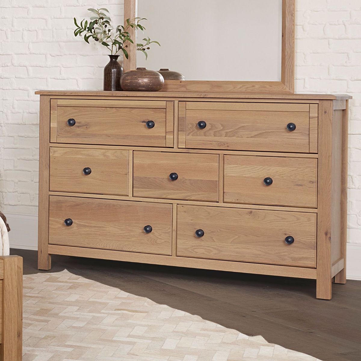 Picture of Clear Oak Dresser