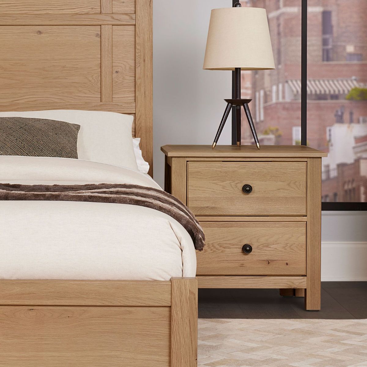 Picture of Clear Oak Nightstand