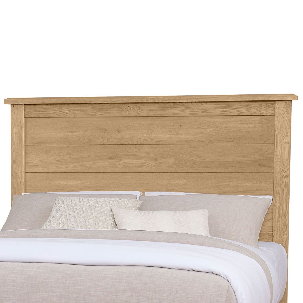 Picture of Farmhouse Clear Oak Queen Headboard