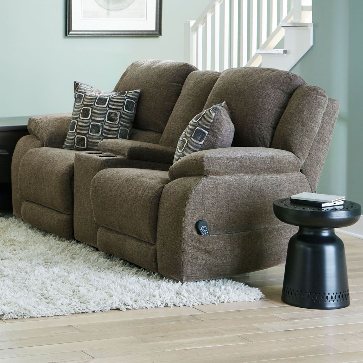 Picture of Santa Fe Nutmeg Power Recliner Loveseat