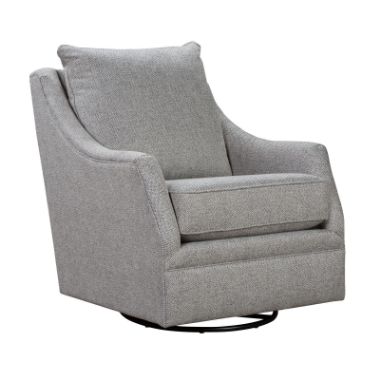London Grey Swivel Glider