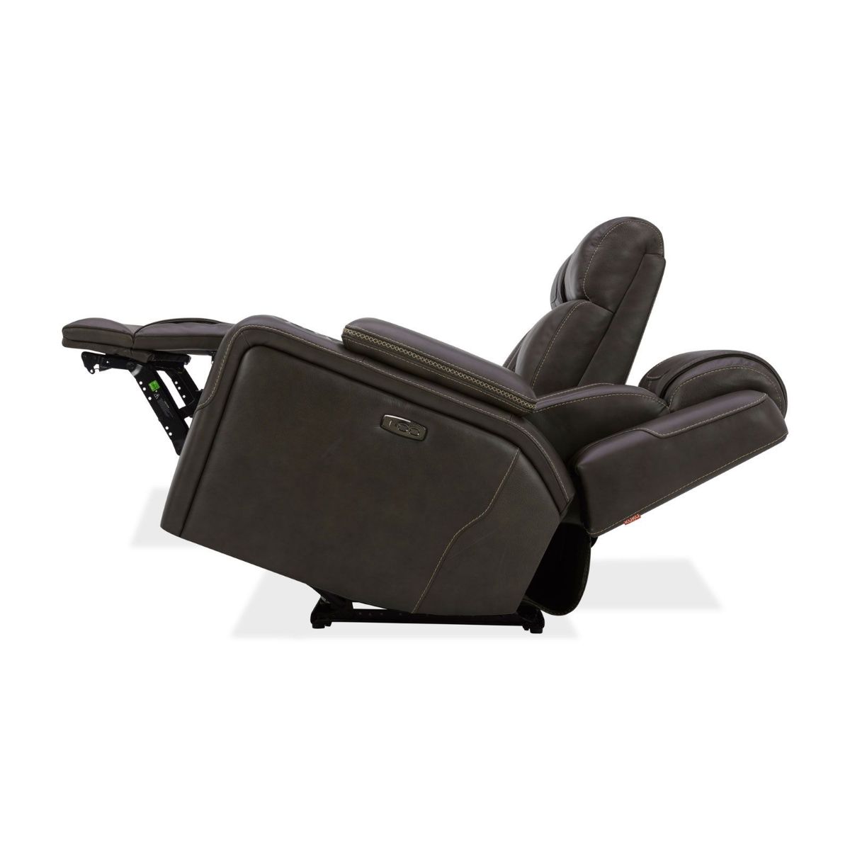 Picture of Jetset Charcoal Leather Power Recliner Sofa