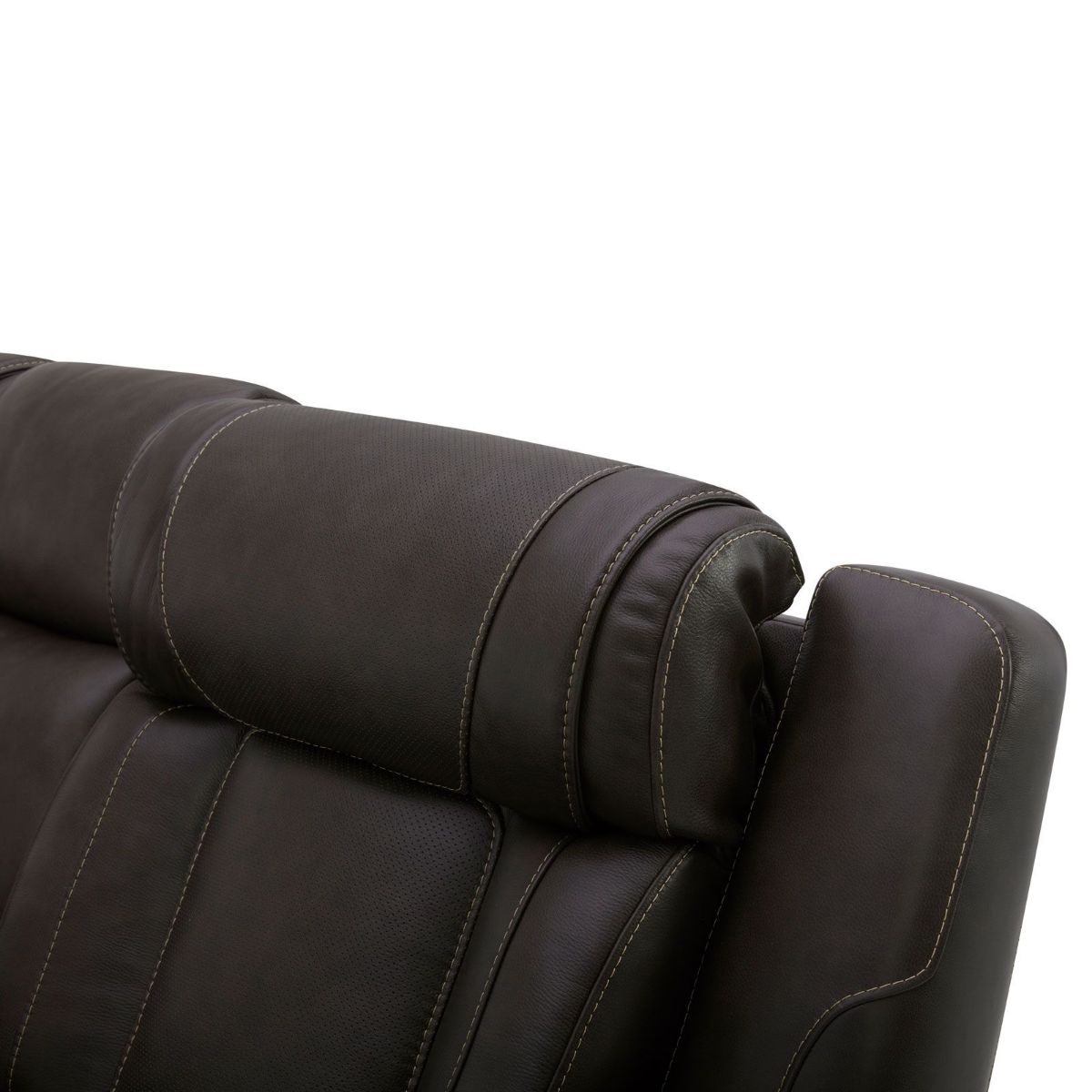 Picture of Jetset Charcoal Leather Power Recliner Loveseat