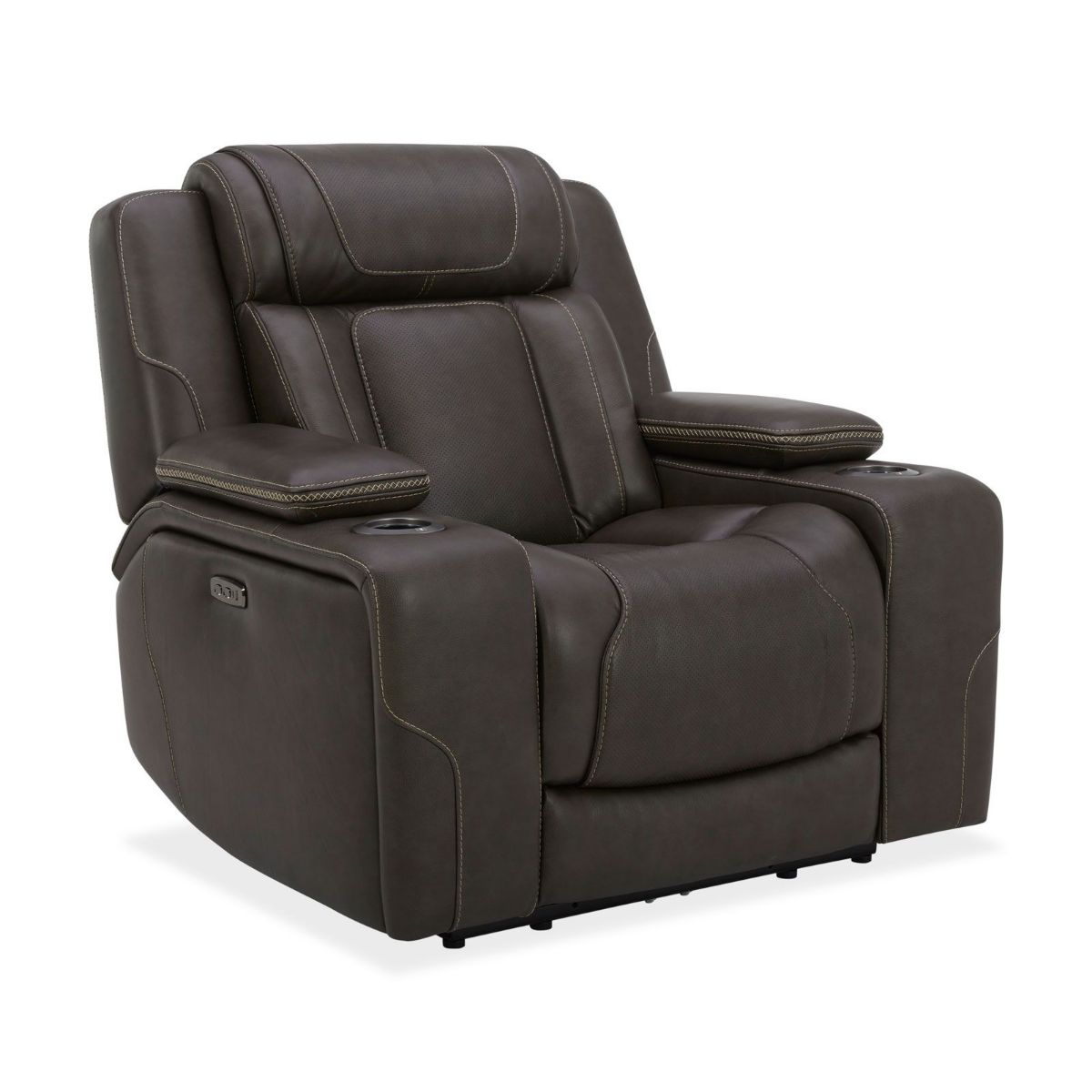 Picture of Jetset Charcoal Leather Power Recliner