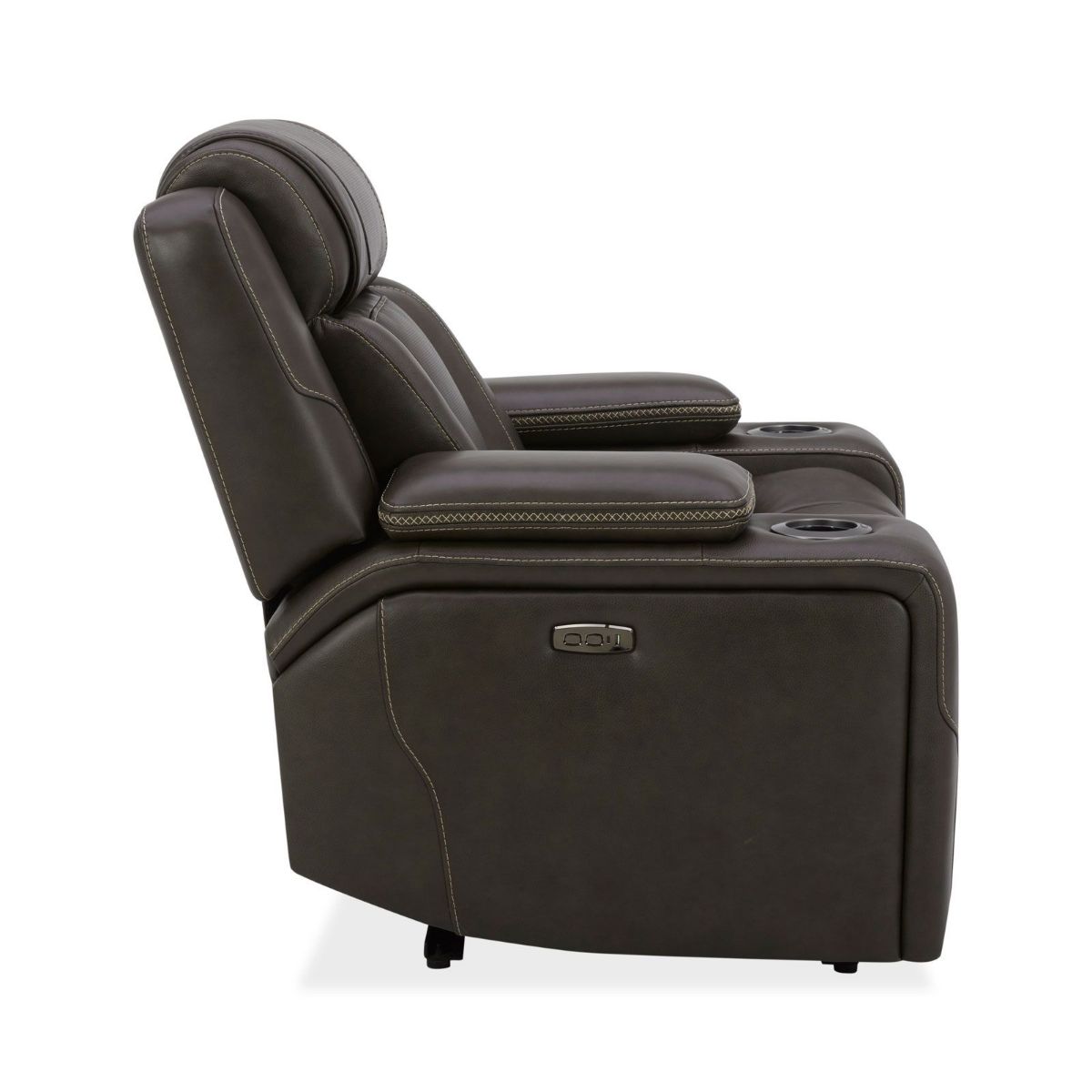 Picture of Jetset Charcoal Leather Power Recliner