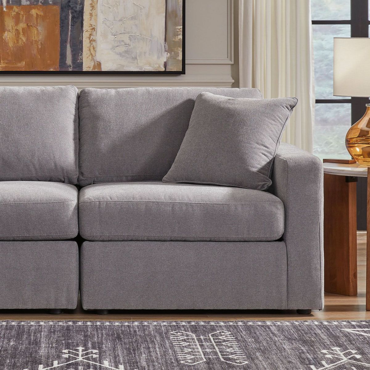 Picture of Modmax Granite Right Arm Facing Corner Chair