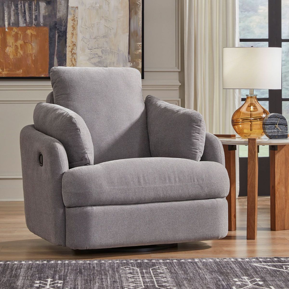 Picture of Modmax Granite Swivel Glider Recliner