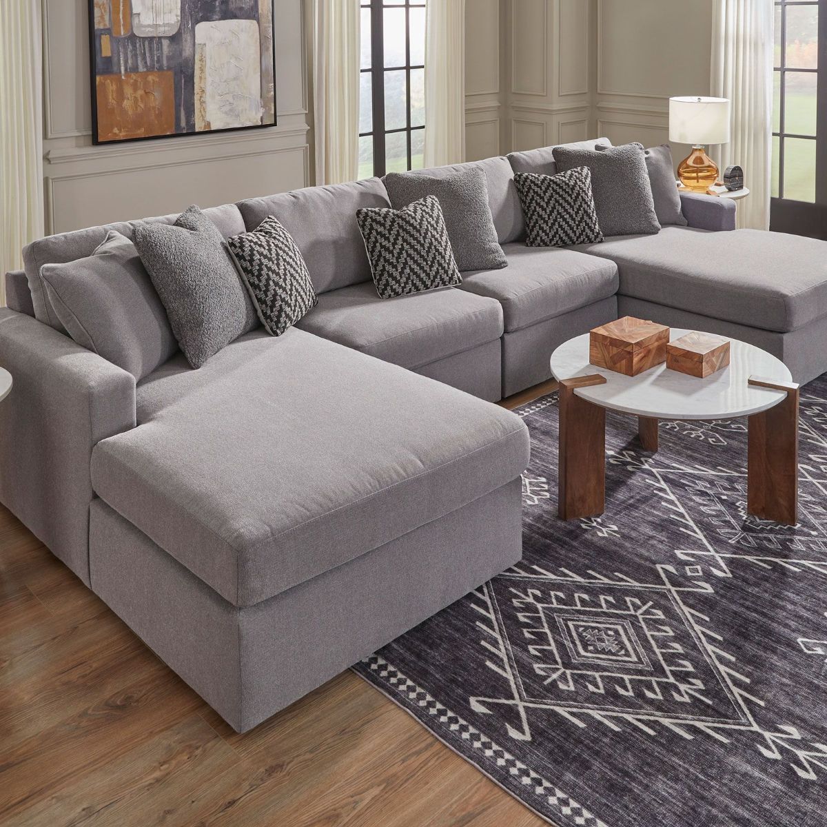 Picture of Modmax Granite Left Arm Facing Chaise