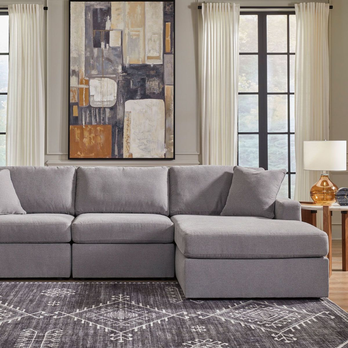 Picture of Modmax Granite Right Arm Facing Chaise