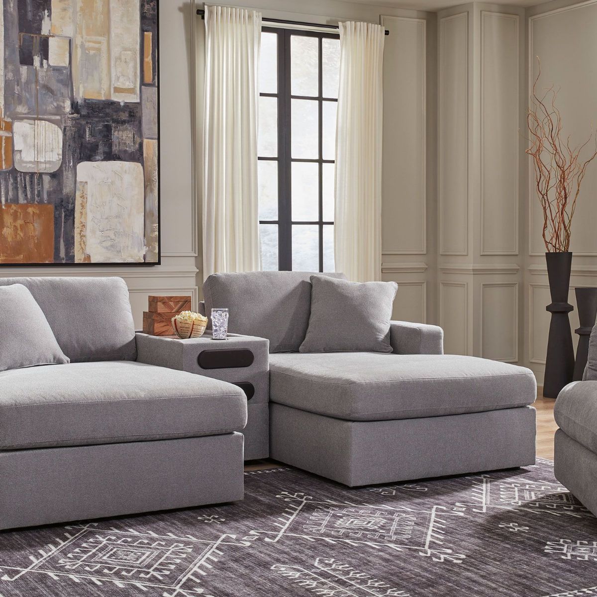 Picture of Modmax Granite Right Arm Facing Chaise