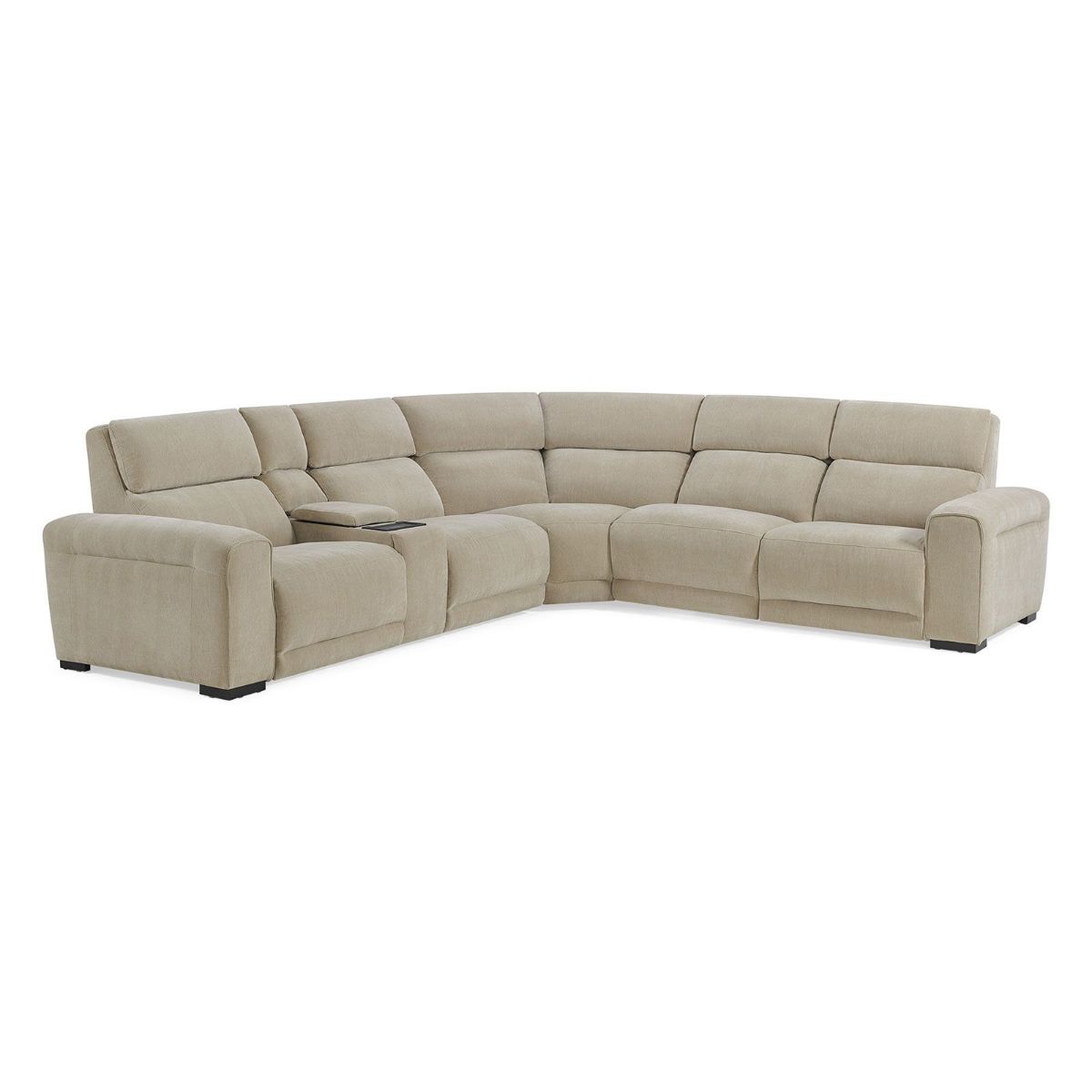 Picture of Capri Wicker 6-Piece Power Recliner Sectional