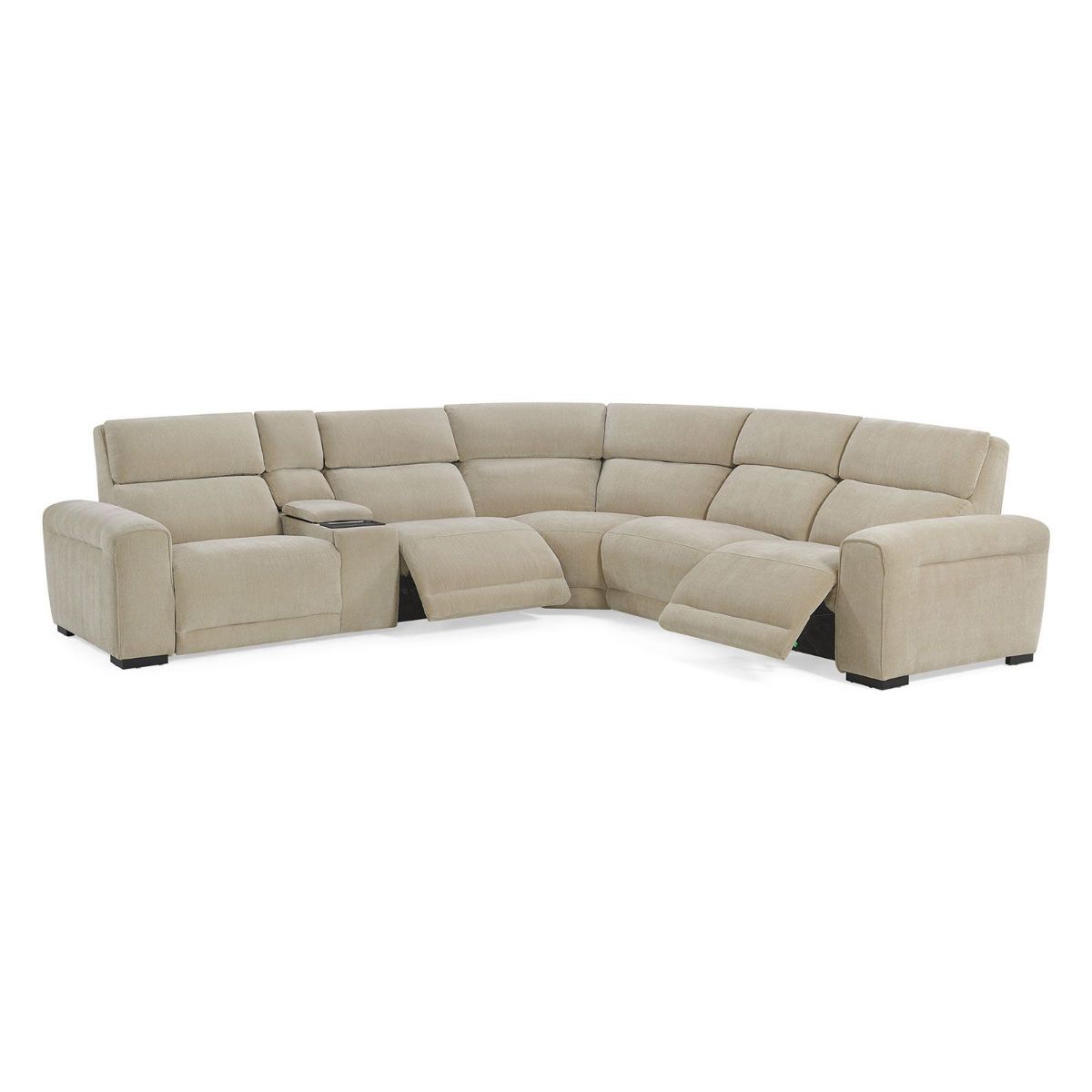 Picture of Capri Wicker 6-Piece Power Recliner Sectional