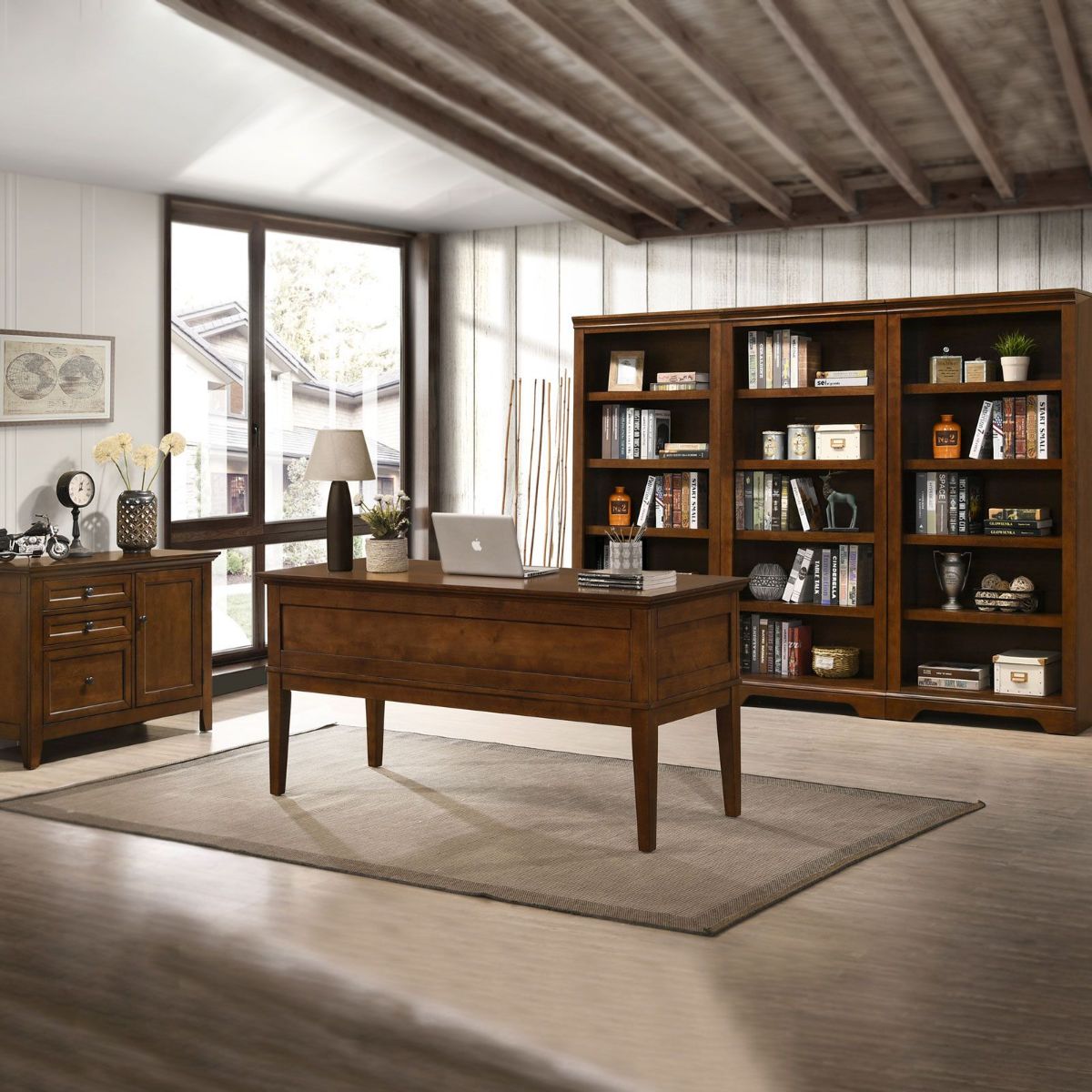 Picture of San Mateo Tuscan Executive Desk