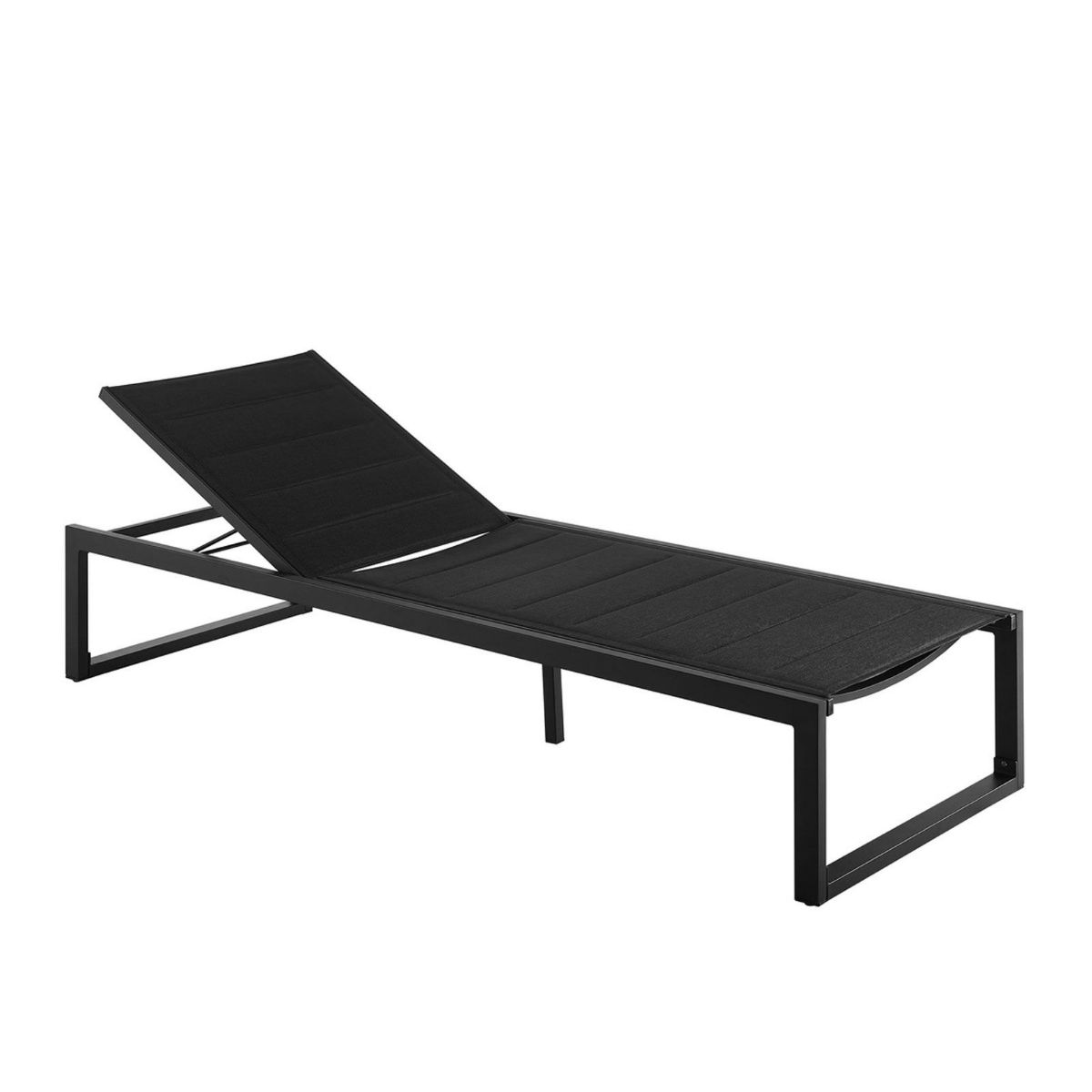 Picture of Alora Black Chaise Lounge