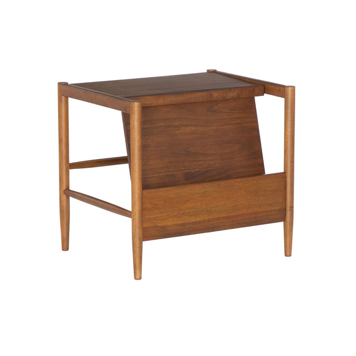 Picture of Flay Walnut Magazine Rack