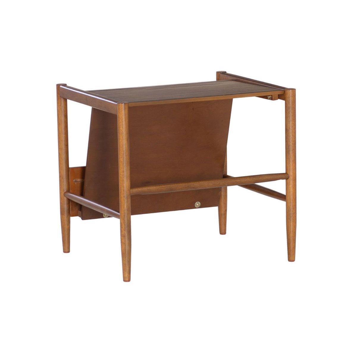 Picture of Flay Walnut Magazine Rack