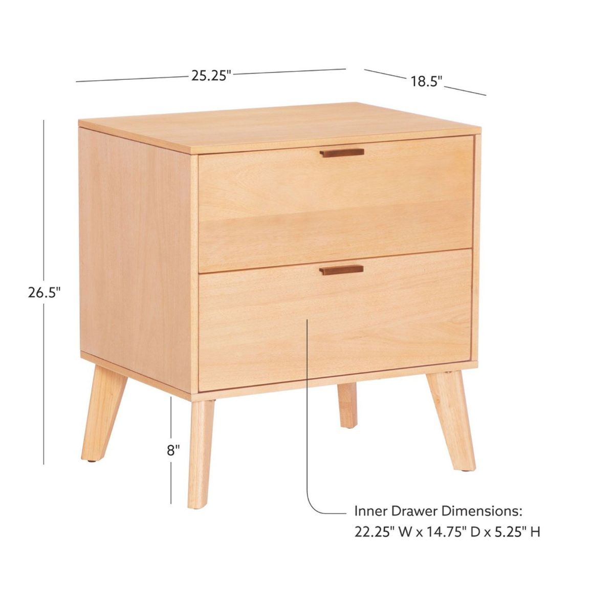 Picture of Hudson Natural Nightstand