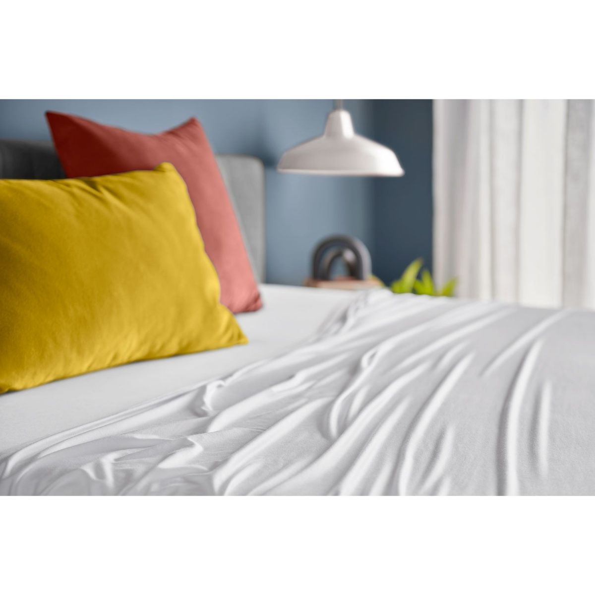 Picture of King Split TEMPUR-breeze White Sheet Set