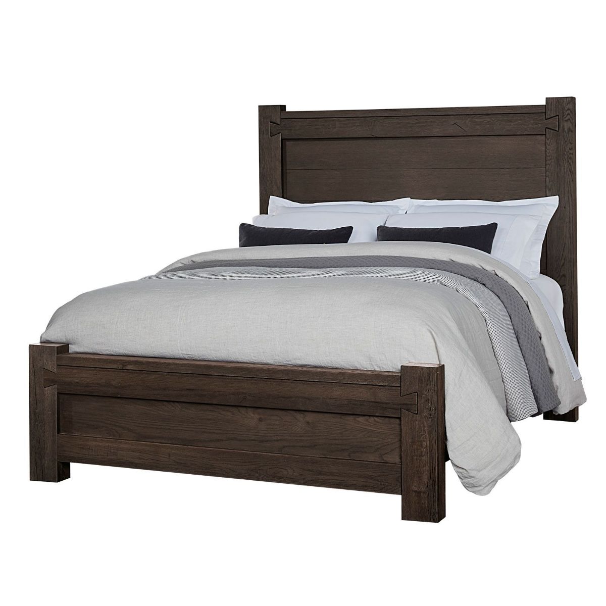 Picture of Java Dovetail King Poster Bed