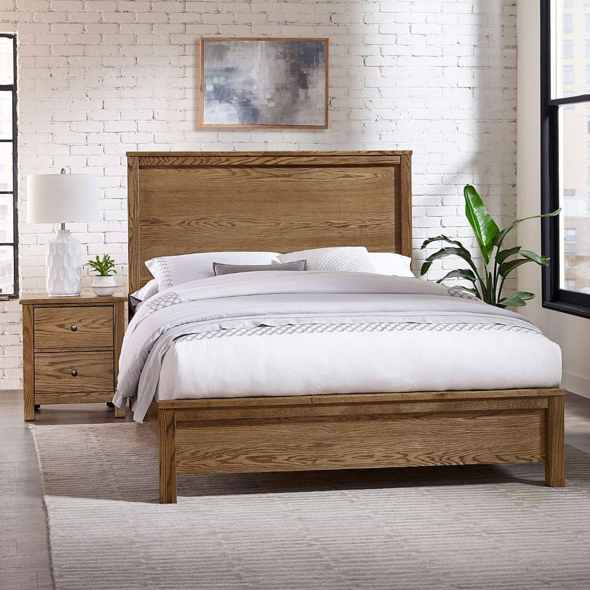 Picture of Fundamentals Natural Queen Bed