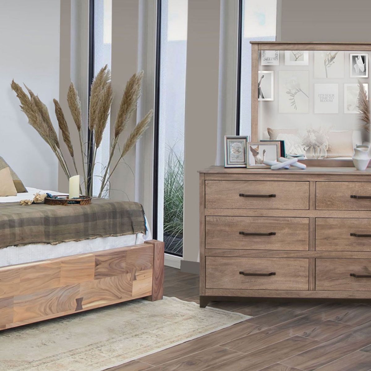 Picture of Natural Parota Dresser