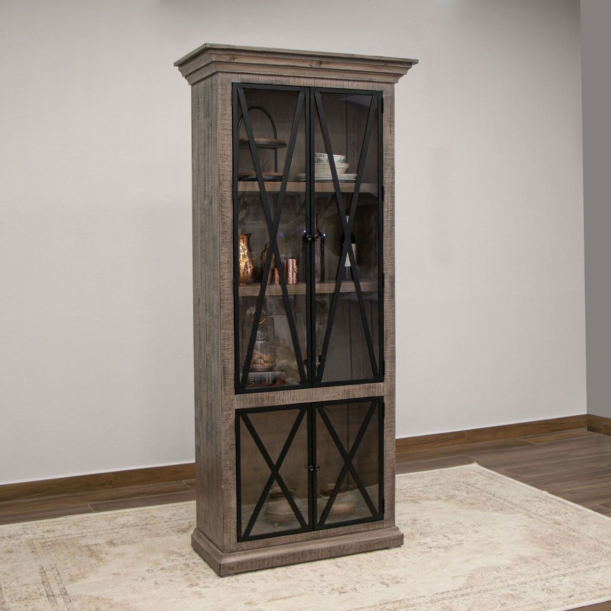 Picture of Xoan Display Cabinet