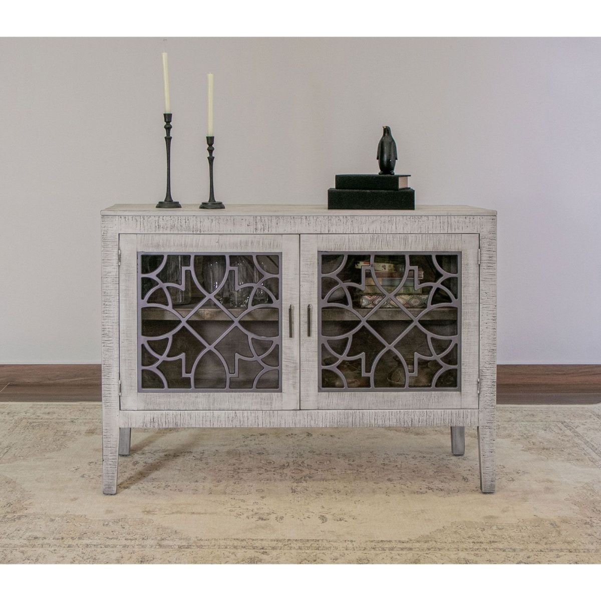 Picture of Mandala White Console