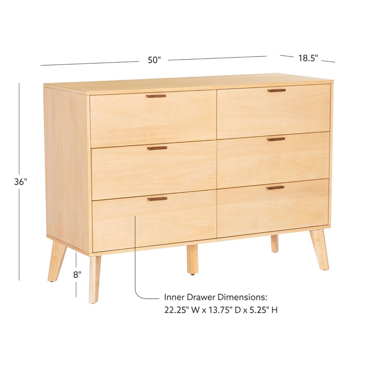 Picture of Hudson Natural Dresser