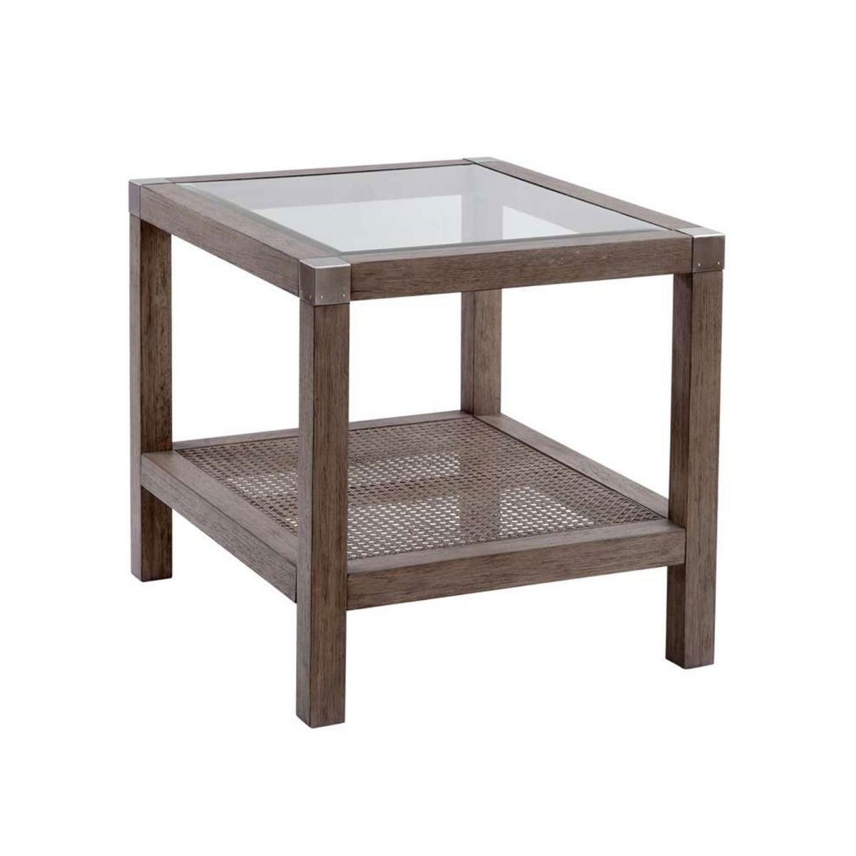Picture of Calum Glass Top End Table