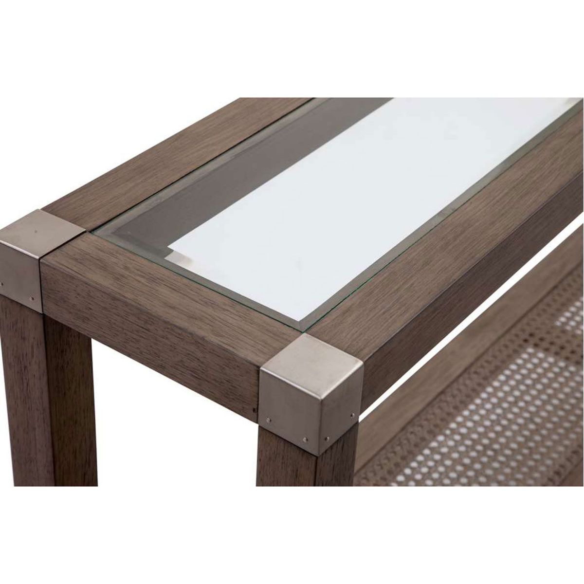 Picture of Calum Glass Top Console Table