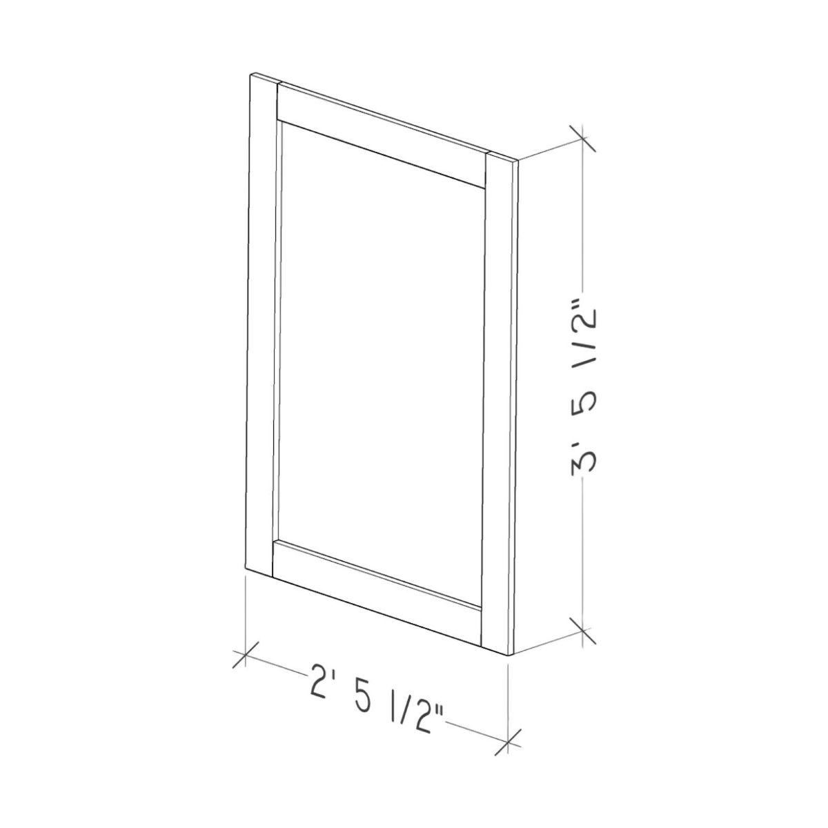 Picture of Essential Ash Gray Mirror