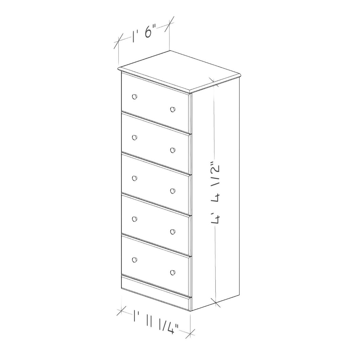 Picture of Essential Ash Gray Chest