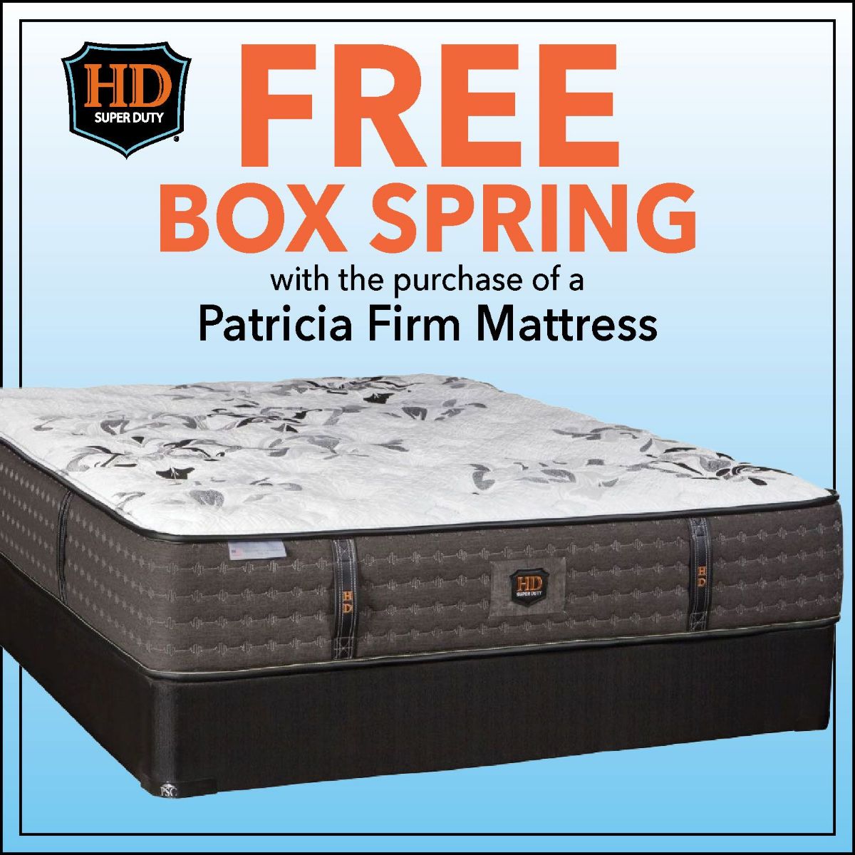 Picture of Patricia Firm King Mattress & FREE Box Spring