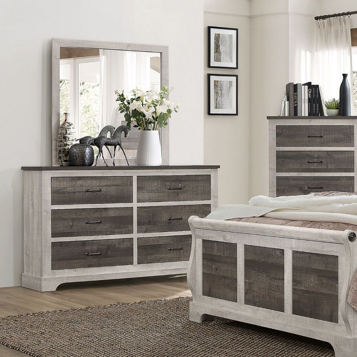 Picture of Keene Rustic Dresser