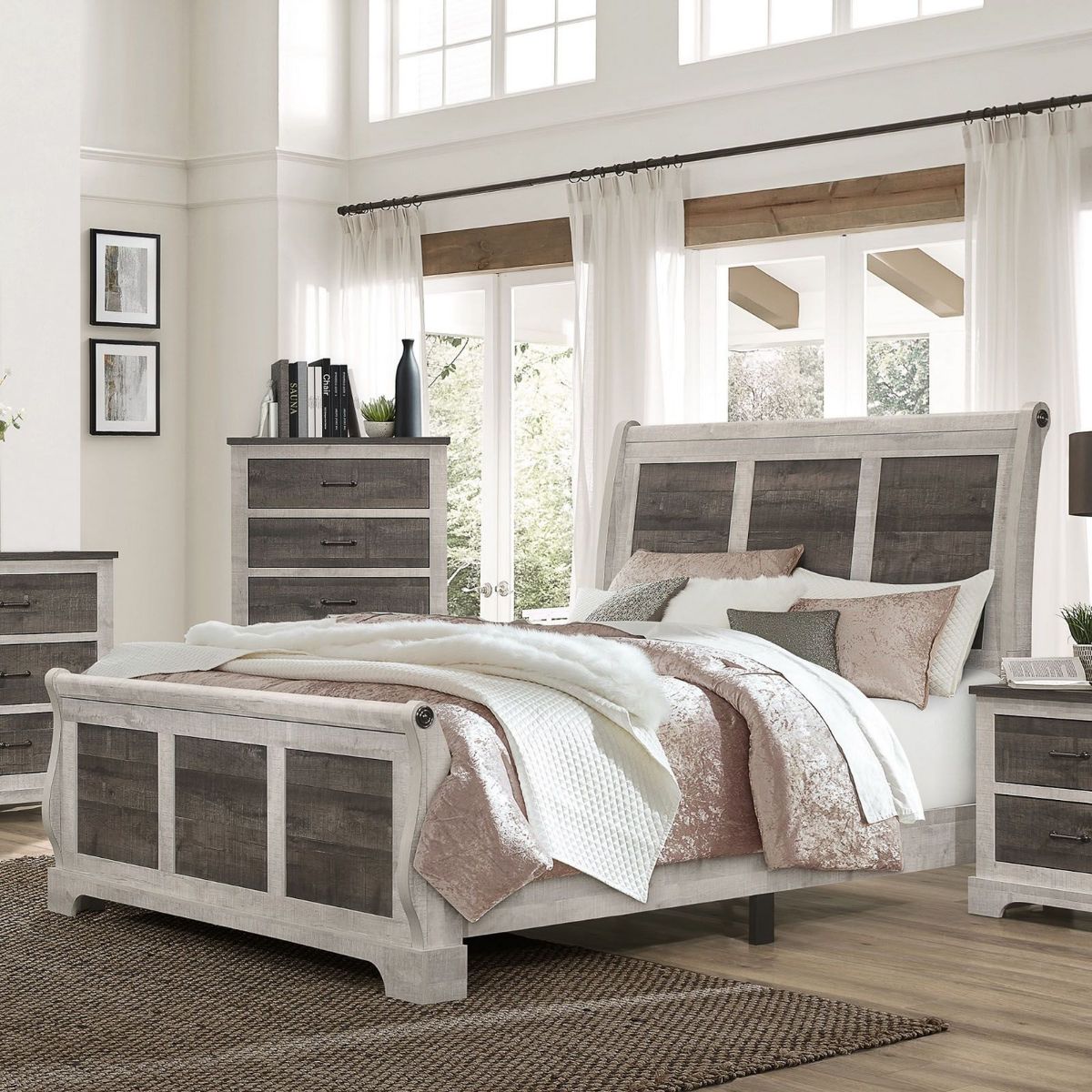 Picture of Keene Rustic Queen Bed