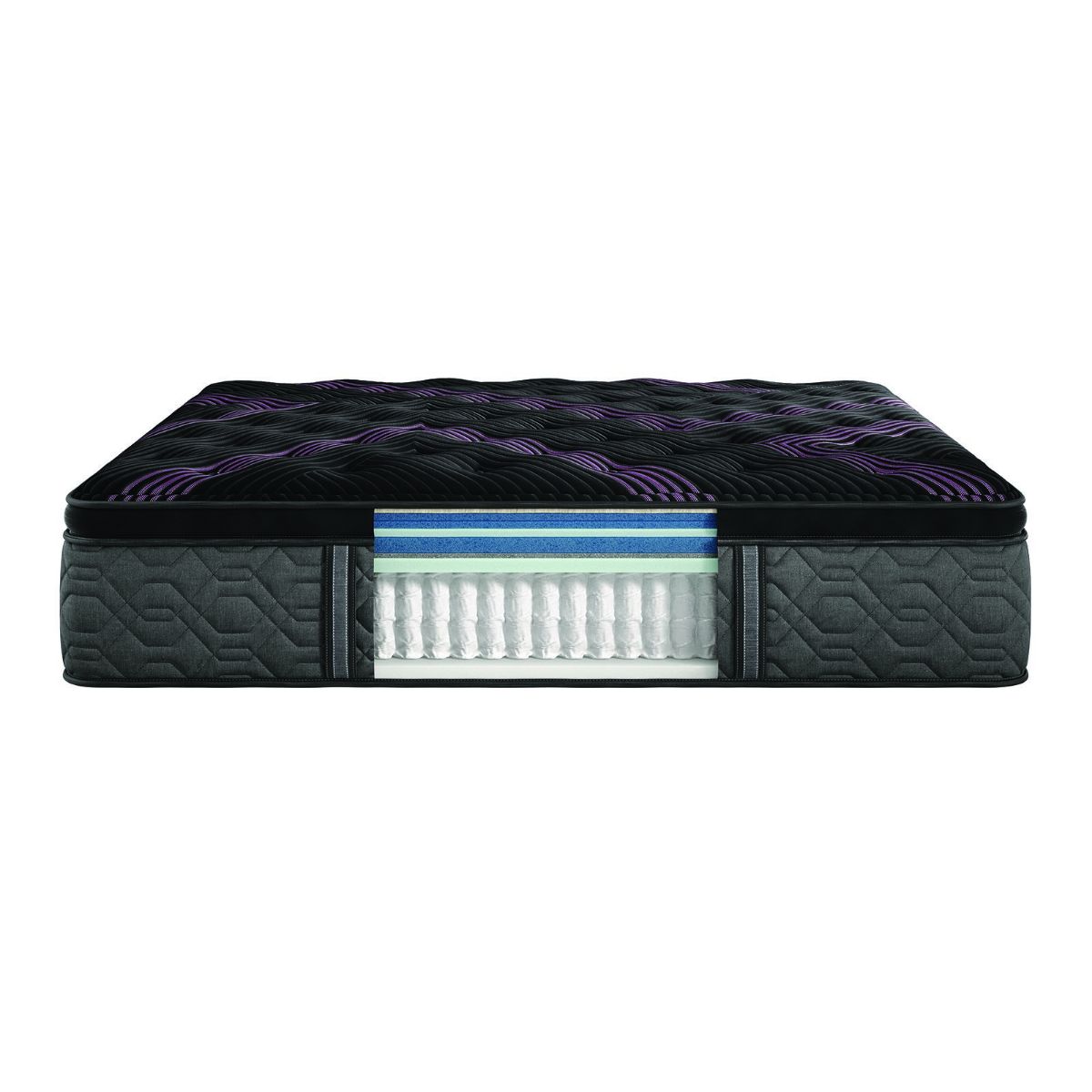 Picture of Beautyrest Black Series Two Plush Pillow Top Mattress Set