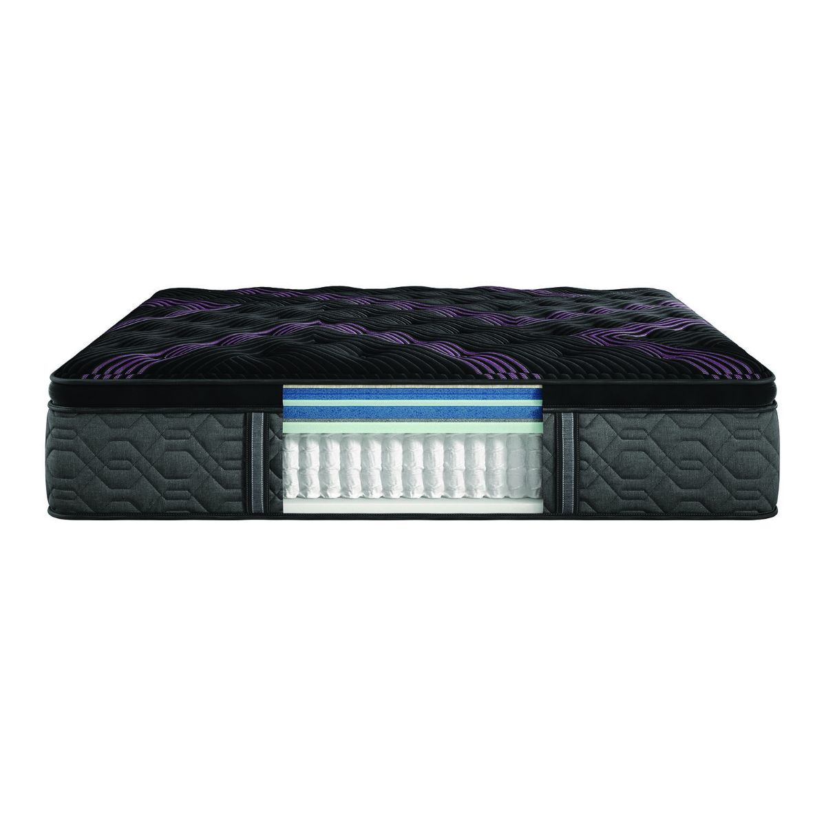 Picture of Beautyrest Black Series Two Plush Pillow Top Queen Mattress