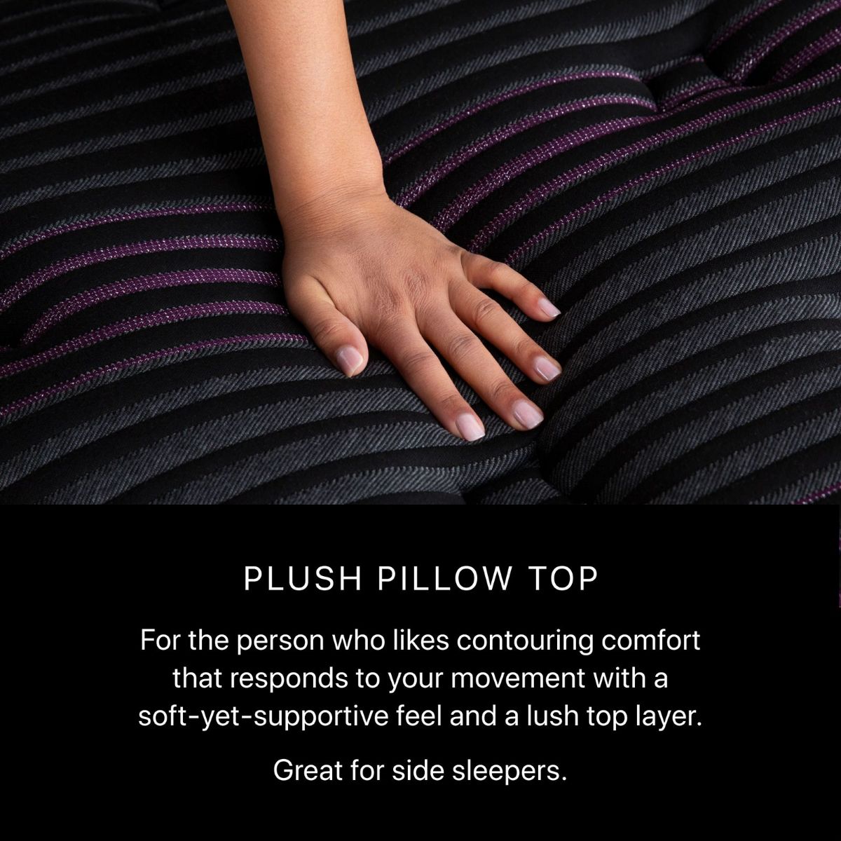 Picture of Beautyrest Black Series Two Plush Pillow Top Full Mattress Set