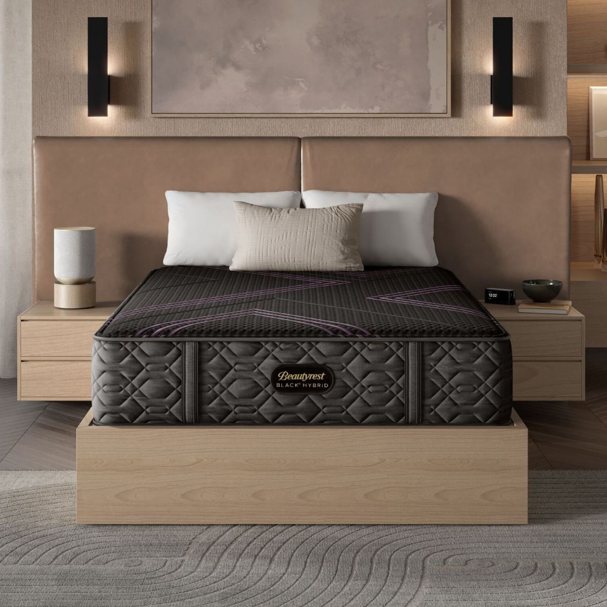 Picture of Beautyrest Black Series Two Hybrid Firm Full Mattress Set