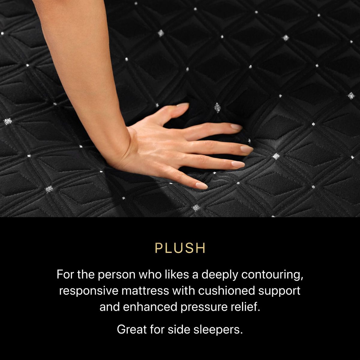 Picture of Beautyrest Black Series Three Plush Hybrid Full Mattress Set