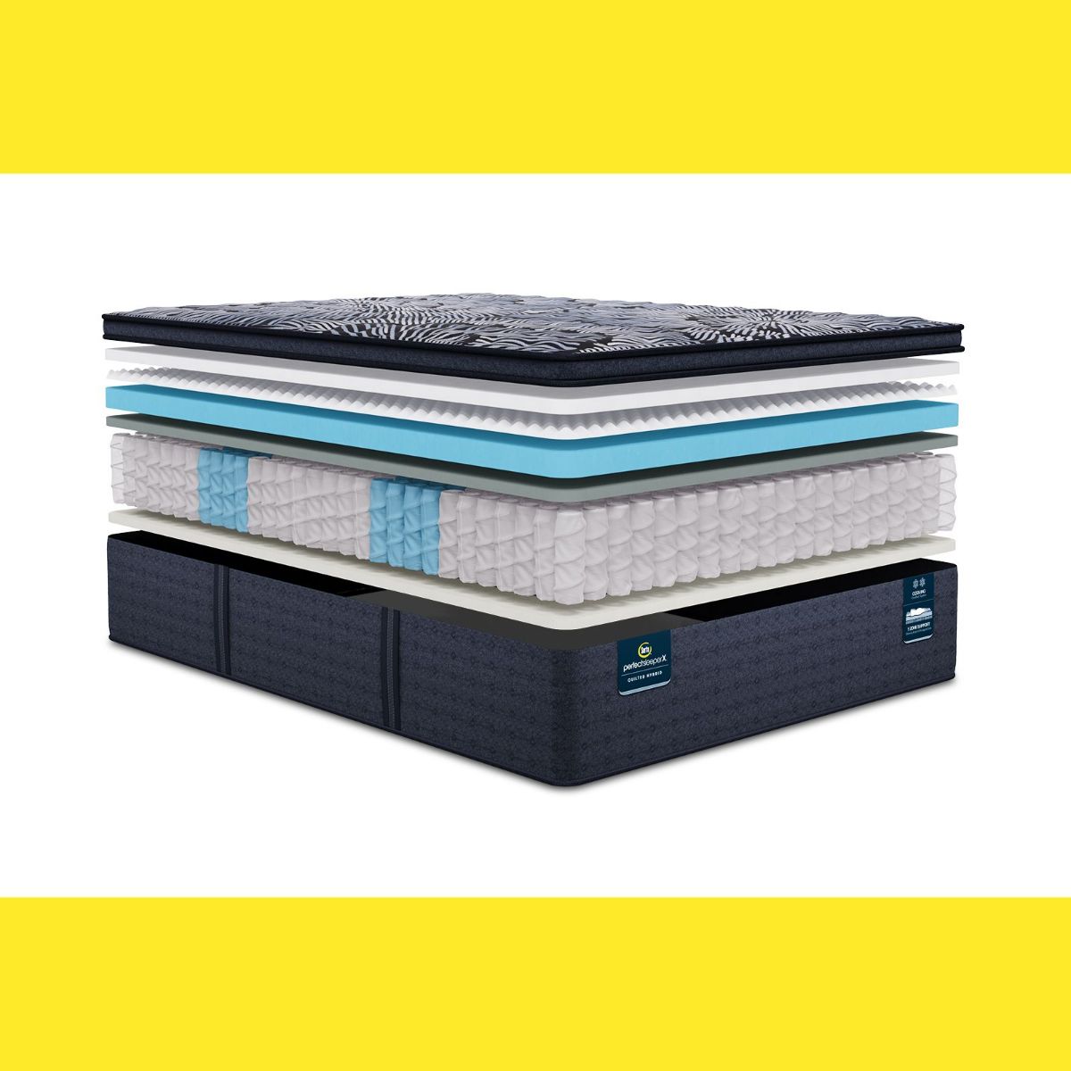 Picture of Lexton Medium Pillow Top Hybrid Full Mattress