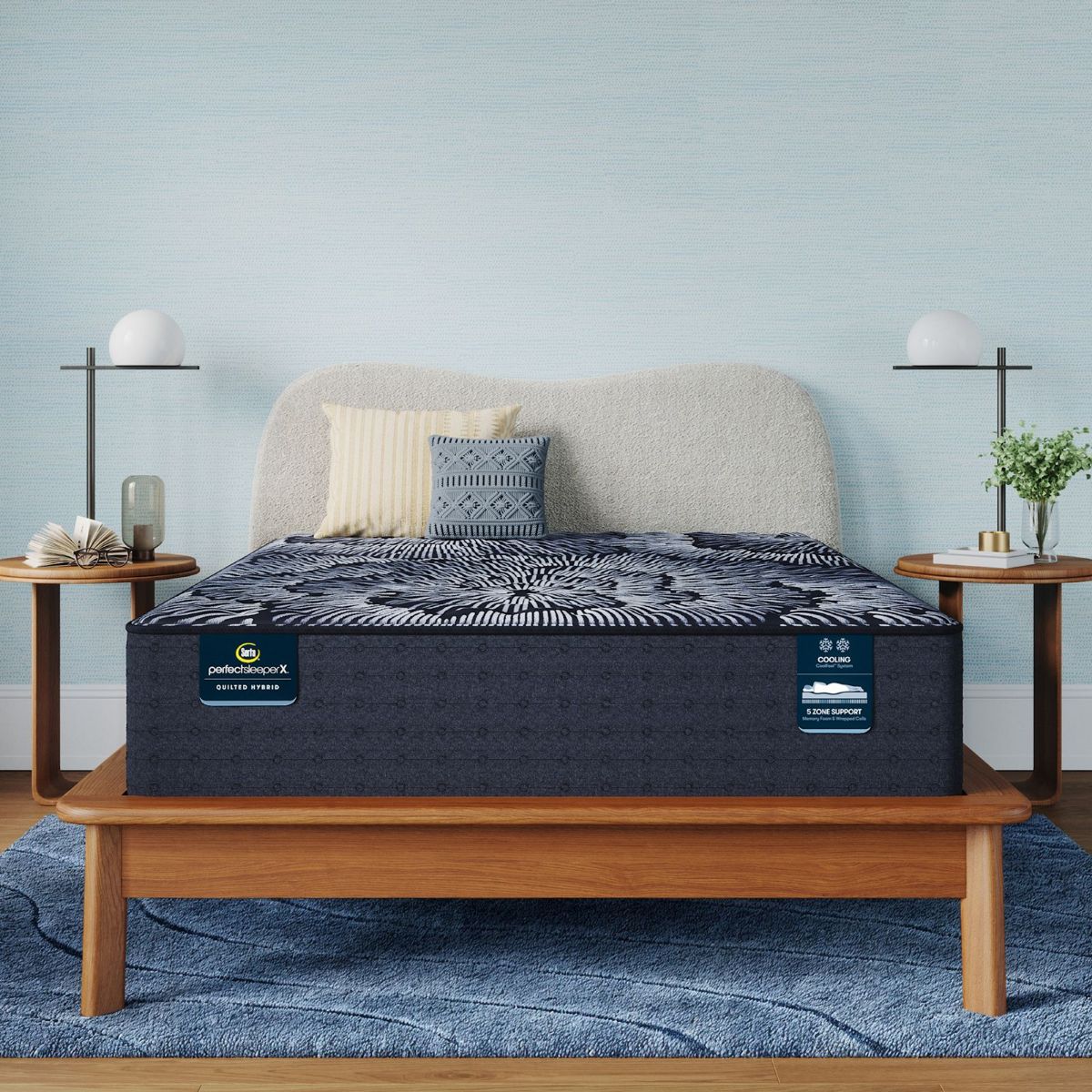 Picture of Excelled Extra Firm Hybrid Mattress Set