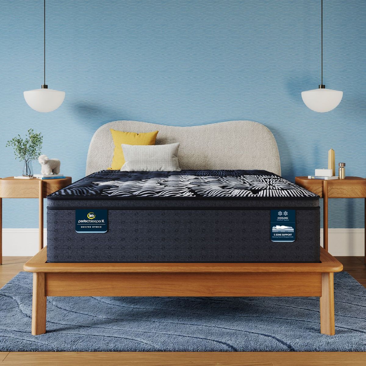 Picture of Max Firm Pillow Top Hybrid Full Mattress