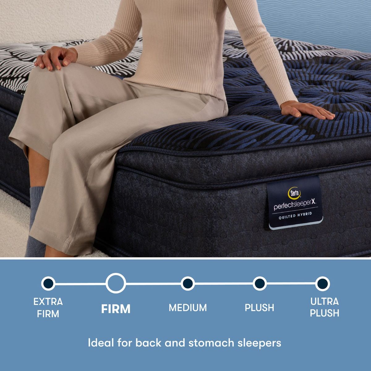 Picture of Max Firm Pillow Top Hybrid Full Mattress