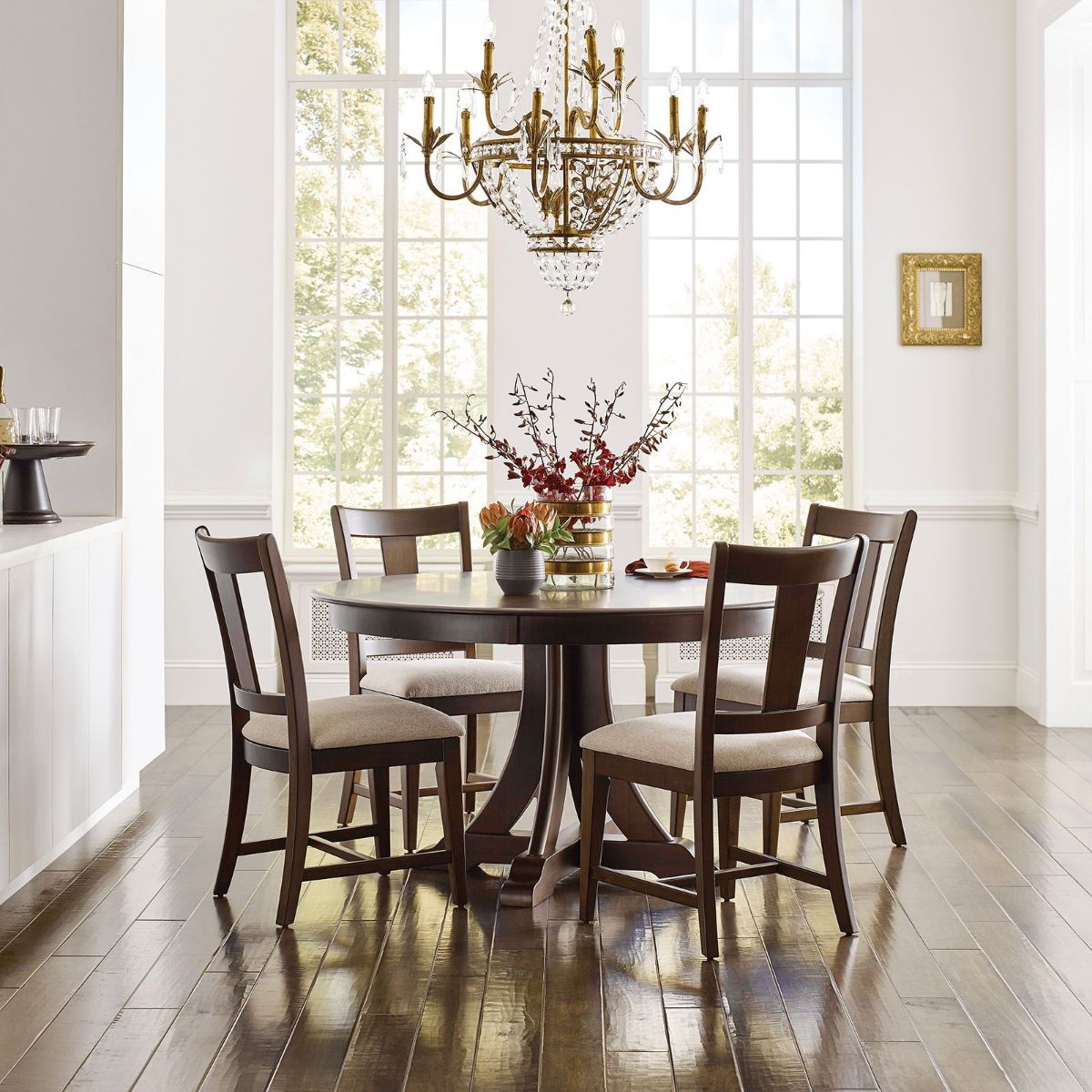 Picture of Kafe Mocha 44" Round Dining Table