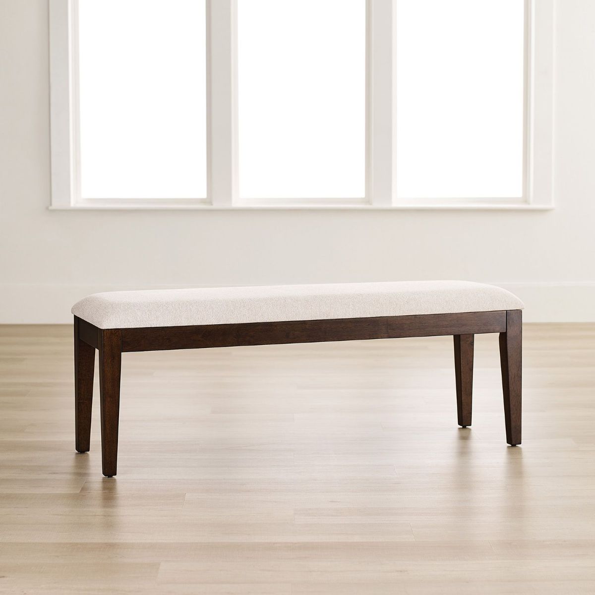 Picture of Kafe Mocha Upholstered Bench