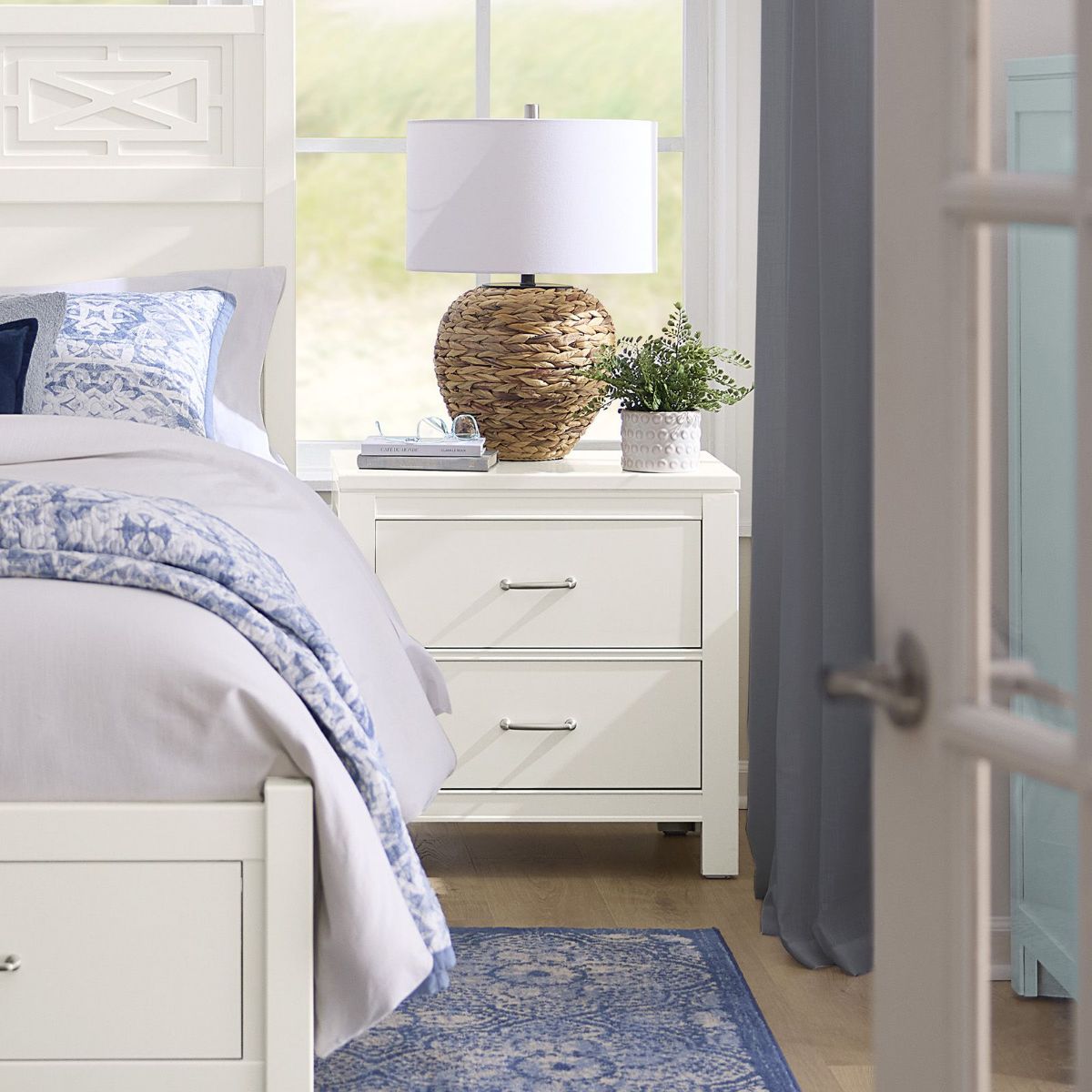 Picture of Tide & Timber White Nightstand