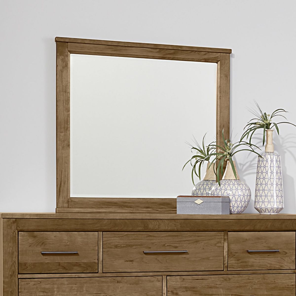 Picture of Crafted Solid Cherry Mirror