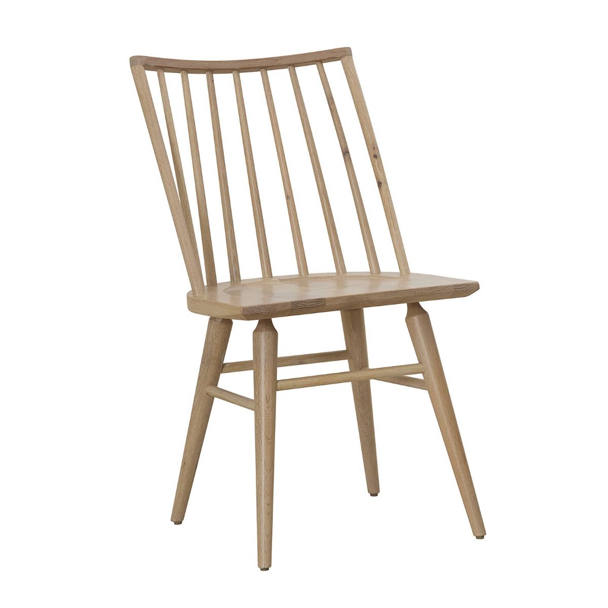 Picture of Dovetail Bleached White Spindle Side Chair